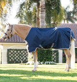 Horseware Ireland Amigo 1200D Pony 50g Turnout Rug #colour_navy-titanium-grey-silver