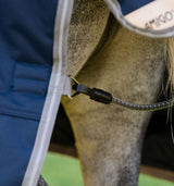 Horseware Ireland Amigo 1200D Pony 50g Turnout Rug #colour_navy-titanium-grey-silver