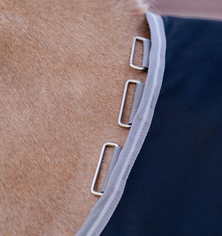 Horseware Ireland Amigo 1200D Pony 50g Turnout Rug #colour_black-titanium-grey-silver