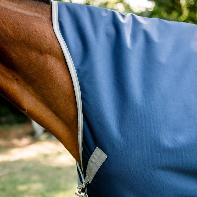 Horseware Ireland Amigo 1200D Wug 50g Turnout Rug #colour_navy-titanium-grey-silver