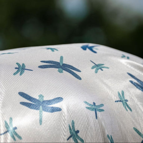 Horseware Ireland Amigo Integrated Fly Sheet #colour_dragonfly-print-silver-blue-sage