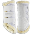 Stubben Airflow Fleece Lined Brushing Boots #colour_white