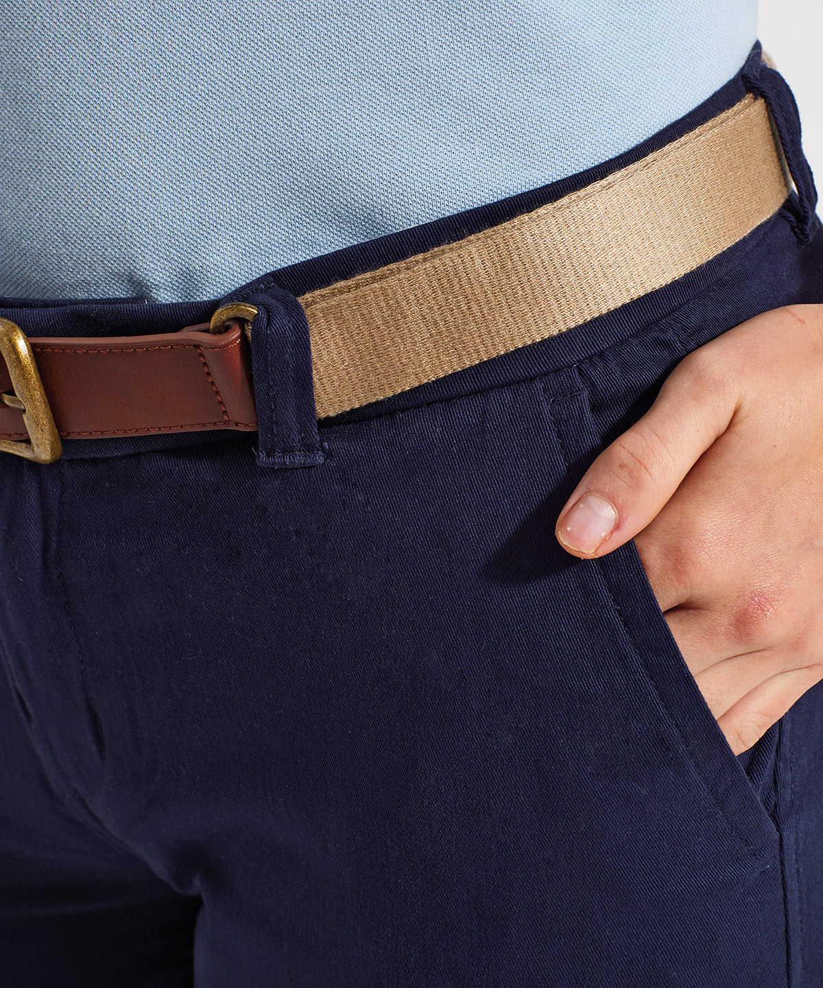 Asquith & Fox Women's Classic Fit Regular Chinos