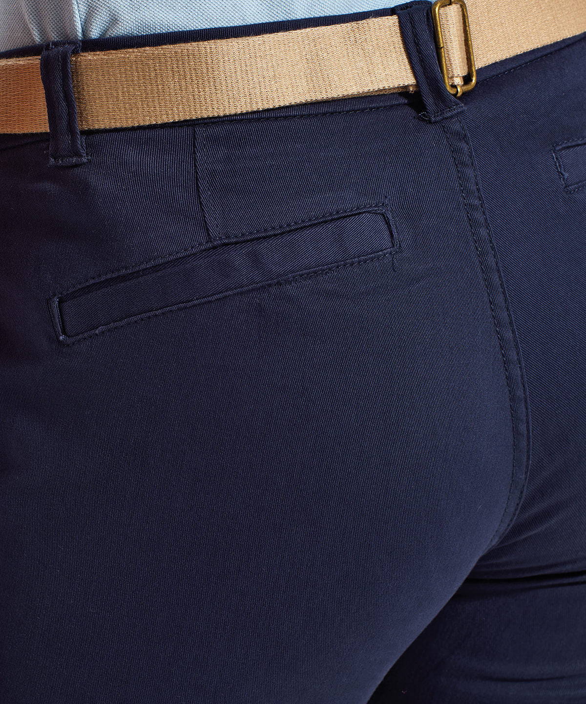 Asquith & Fox Women's Classic Fit Regular Chinos