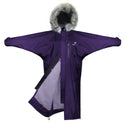 EQUIDRY Women's Thick Fleece Evolution Faux Fur Hood #colour_purple-purple