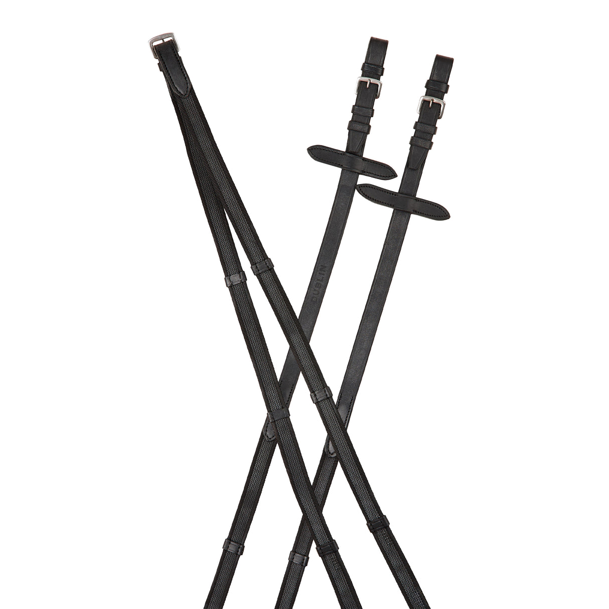Dublin Suregrip Leather Grip Reins for Horses