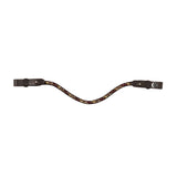 Dublin Ombre Diamante Leather Bridle Browband