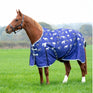 Shires Ontario Lite Turnout Rug #colour_navy-horse
