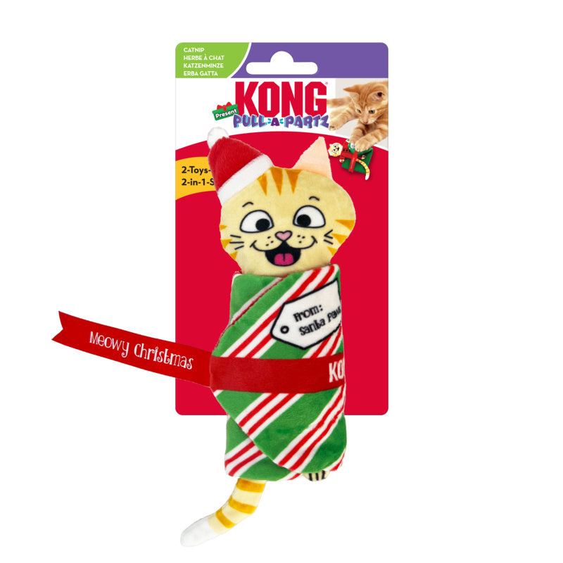 Cadeau KONG Holiday Cat Pull-A-Partz