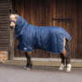 GS Equestrian 0g 840 Denier 0g Combo Neck Turnout Rug #colour_navy-navy-light-grey