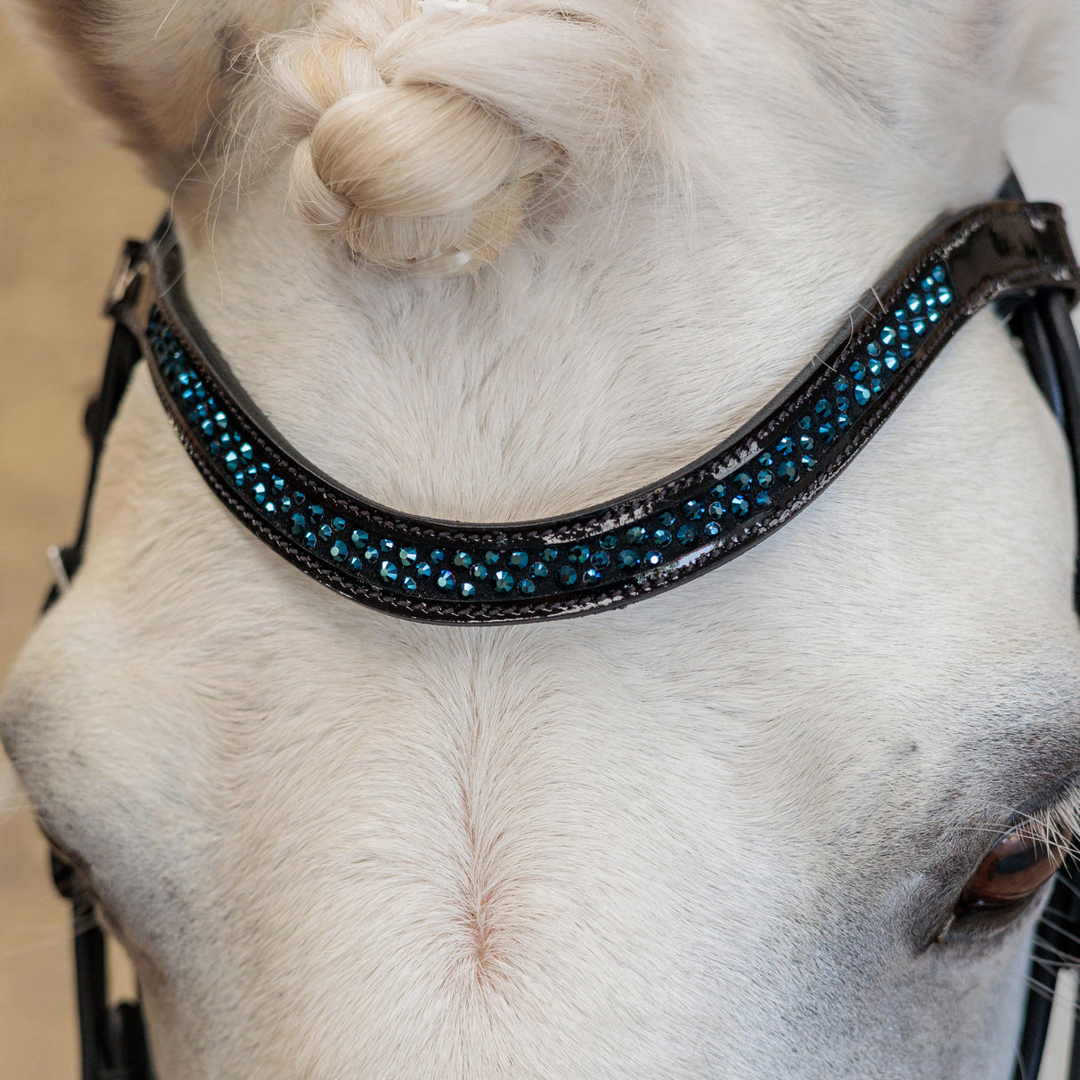 Imperial Riding Petit Bridle #colour_sapphire