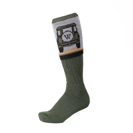 Waring Brooke Fender Sock #colour_green