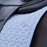 HV Polo Essential GP Saddle Pad #colour_dark-mist-blue