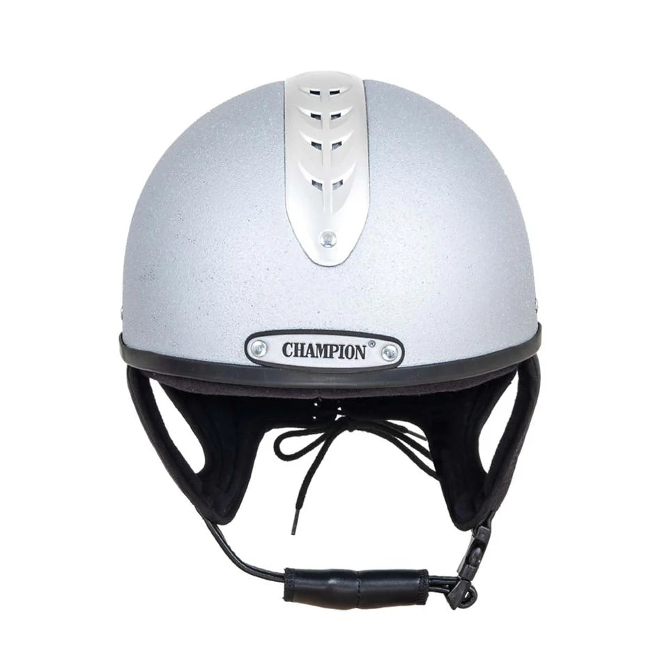 Champion Revolve Vent-Air MIPS Jockey Helmet #colour_silver