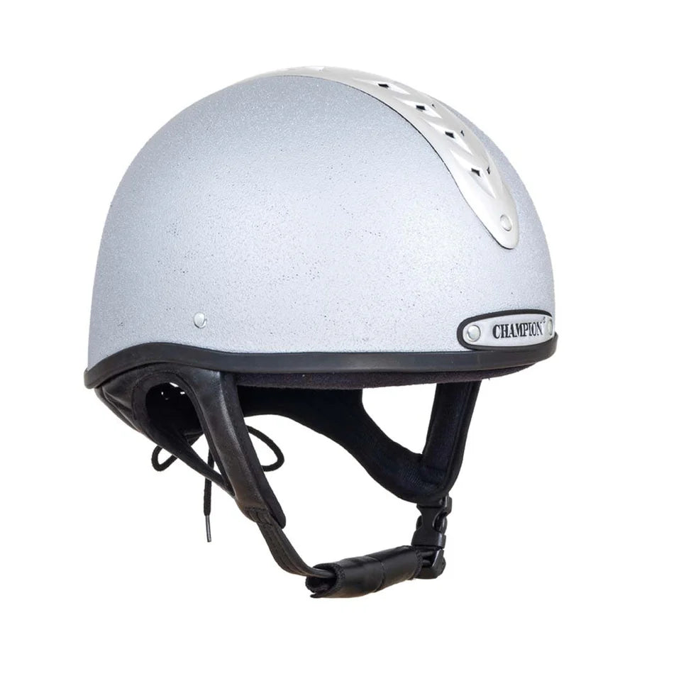 Champion Revolve Vent-Air MIPS Jockey Helmet #colour_silver