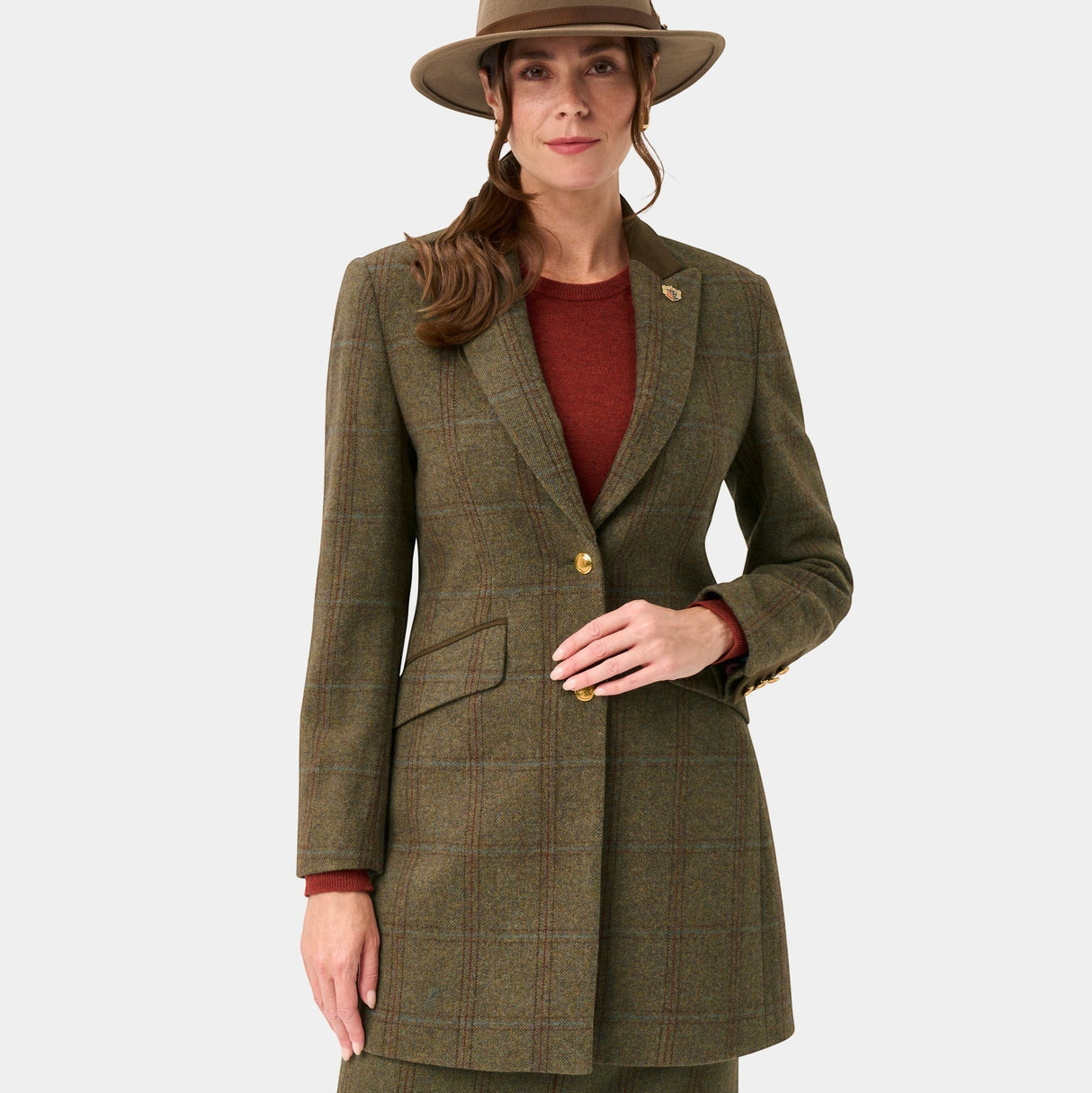 Alan Paine Combrook Ladies Mid-Thigh Coat