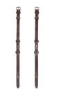 Henry James Billet Cheekpieces #colour_havana-brown