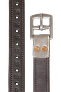 Henry James Calfskin Stirrup Leathers #colour_havana-brown