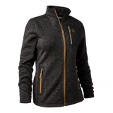 Deerhunter Sarek Ladies Knitted Jacket #colour_dark-grey-melange