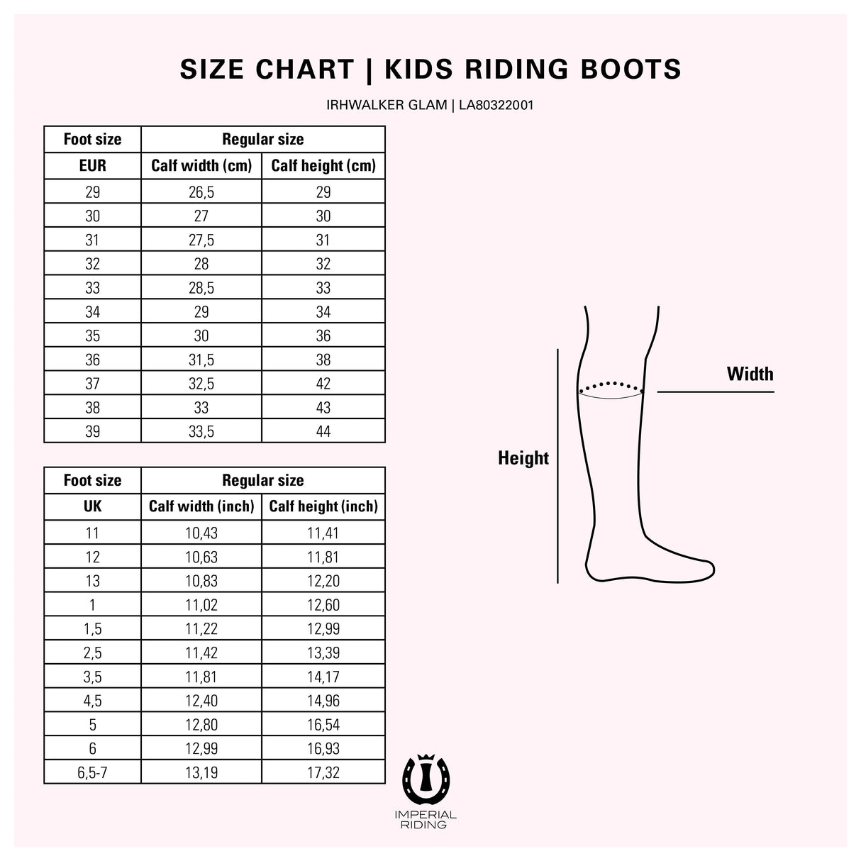 Imperial Riding Children's Walker Glam Riding Boots