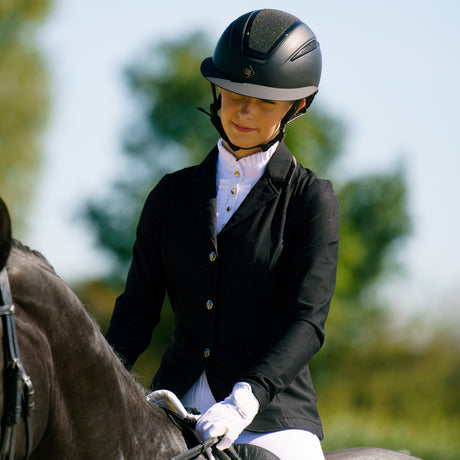 Imperial Riding Brilliant Air Mesh Competition Jacket #colour_black