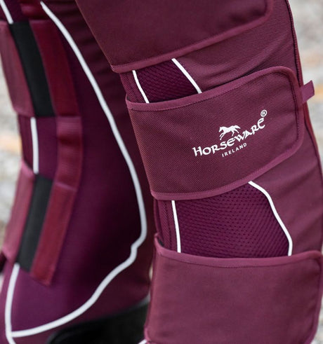 Horseware Ireland Signature Travel Boots #colour_burgundy