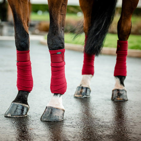 Horseware Ireland Amigo Fleece Bandages #colour_mulberry
