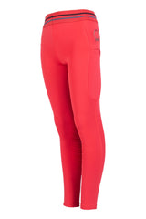 HKM Children's Knee Patch Riding Tights -Aymee- #colour_pink