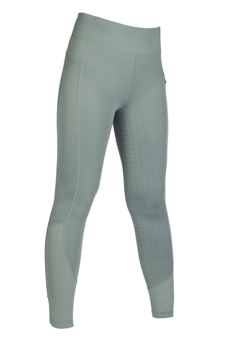 HKM Children's Full Seat Riding Tights -Harbour Island- #colour-sage