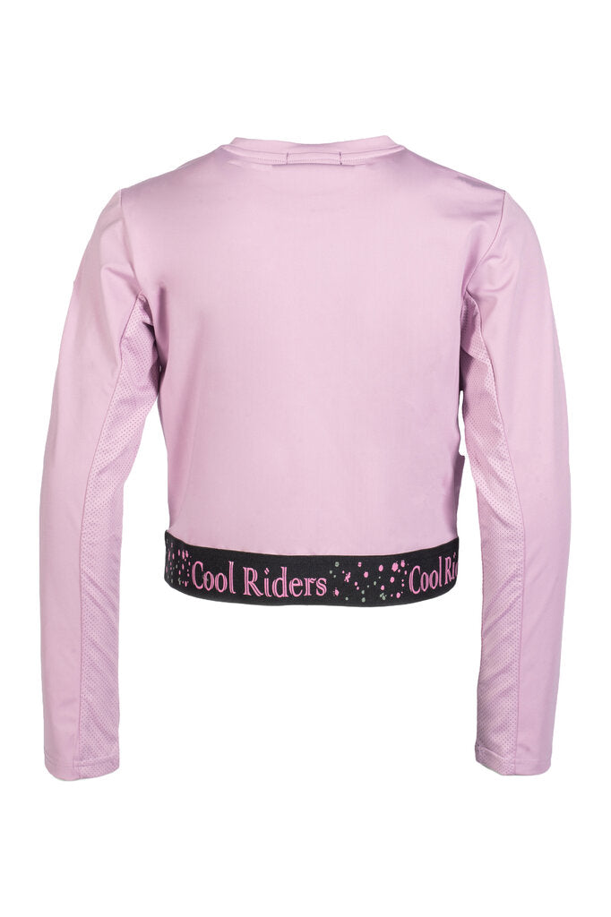 HKM Children's Functional Shirt -Hailey- #colour_light-lilac