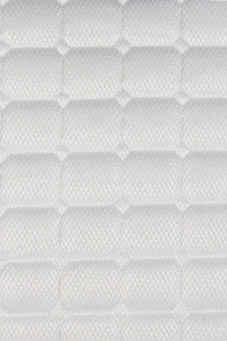 HKM Saddle Cloth -Airy Mesh #colour_white