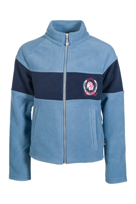 HKM Children's Fleece Jacket -Aymee- #colour_smokey-blue