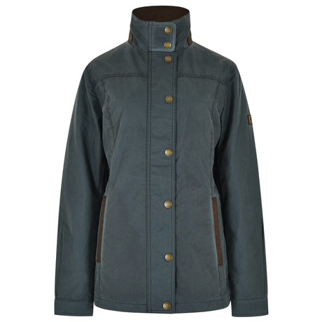 Dubarry Womens Mountrath Wax Jacket #Colour_dark-pebble