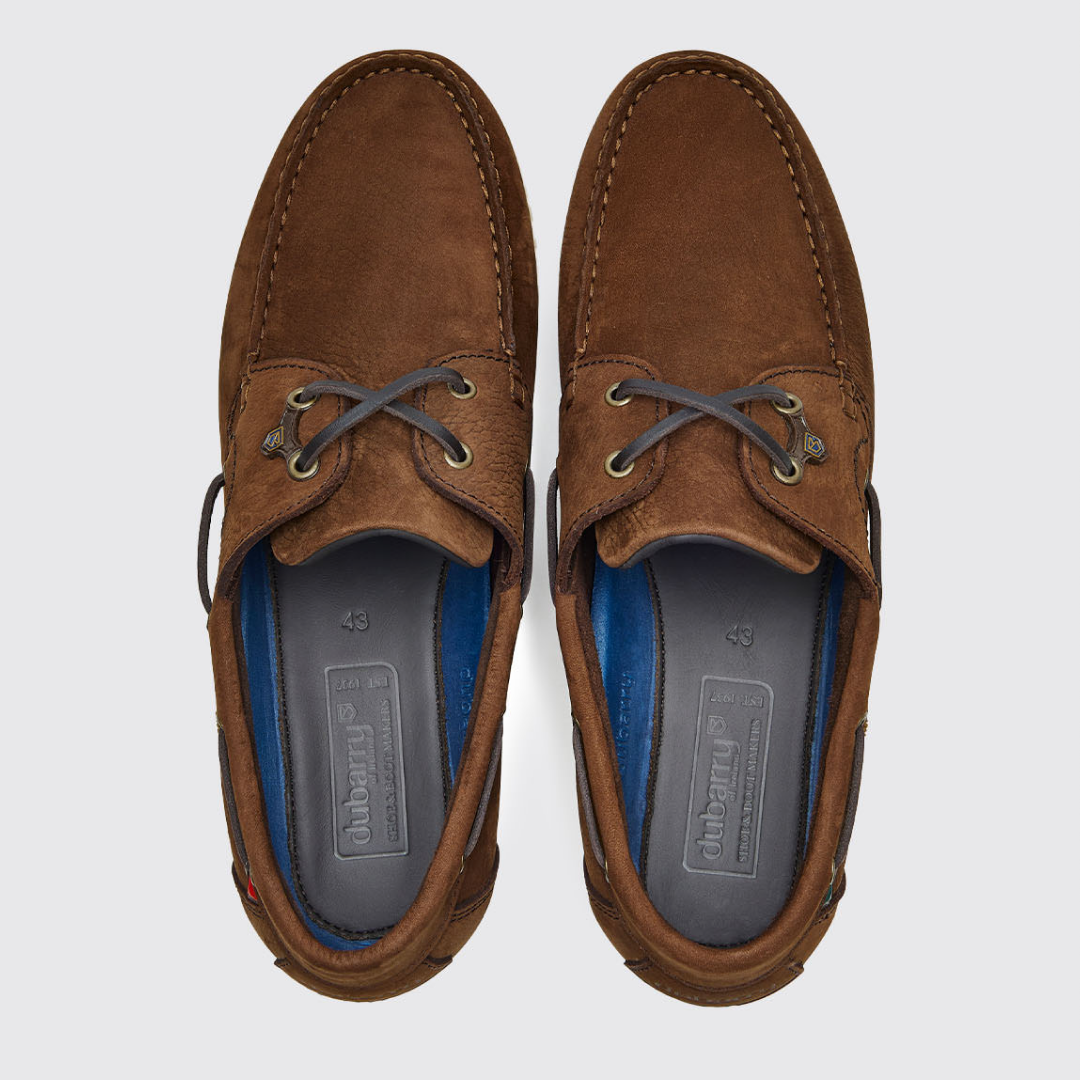 Dubarry Mens Sailmaker X LT Deck Shoe #Colour_walnut