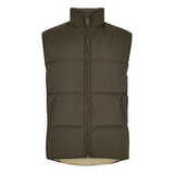 Dubarry Mens Graystown Down Gilet #Colour_olive