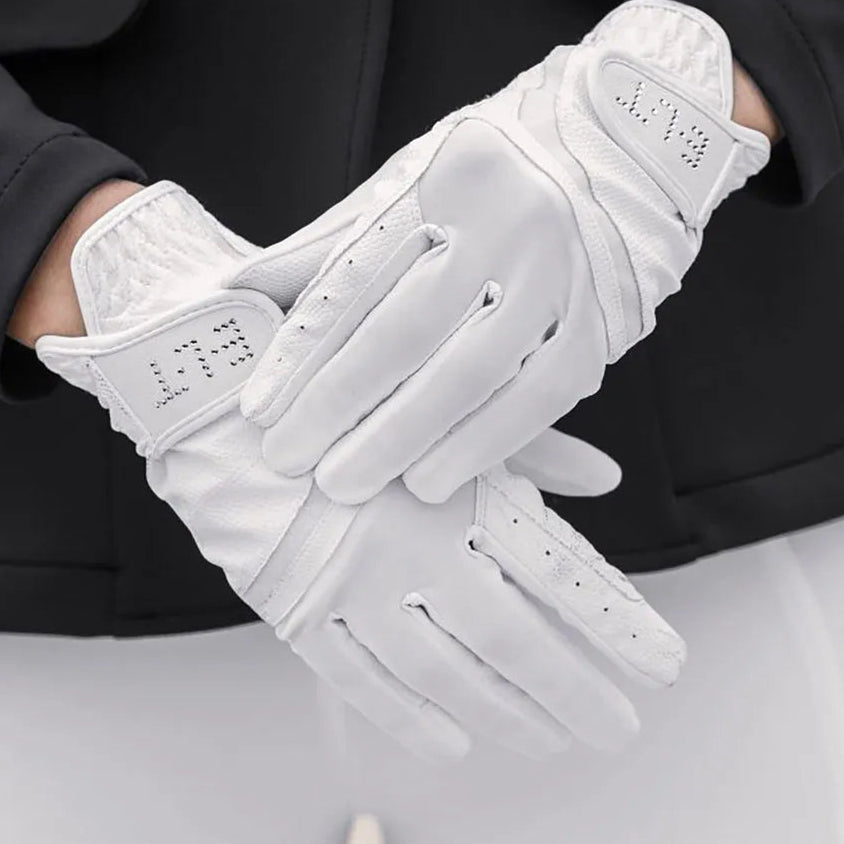 E.L.T Noelle Riding Glove #colour_white