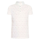 Imperial Riding Children's Roxy Tech Top #Colour_white-pink