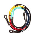 Dublin Rainbow Reins with Rubber Grip for Beginners