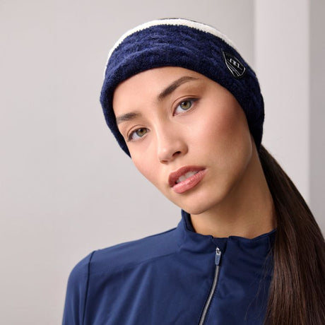 Alessandro Albanese Monogram Headband #colour_core-navy