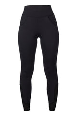 HKM Ladies Silicone Full Seat Riding Leggings -Tammy- #colour_black