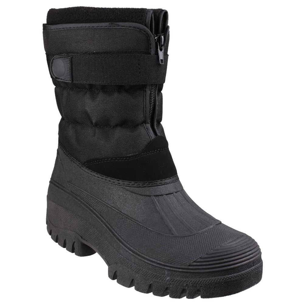 Cotswold Chase Men Touch Fastening and Zip up Winter Boot