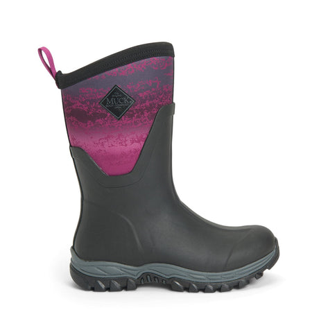 Muck Boots Arctic Sport II Mid Boot #colour_black-pink