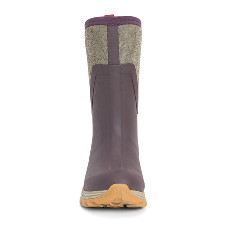 Muck Boots Arctic Sport II Mid Boot #colour_wine-herringbone-print