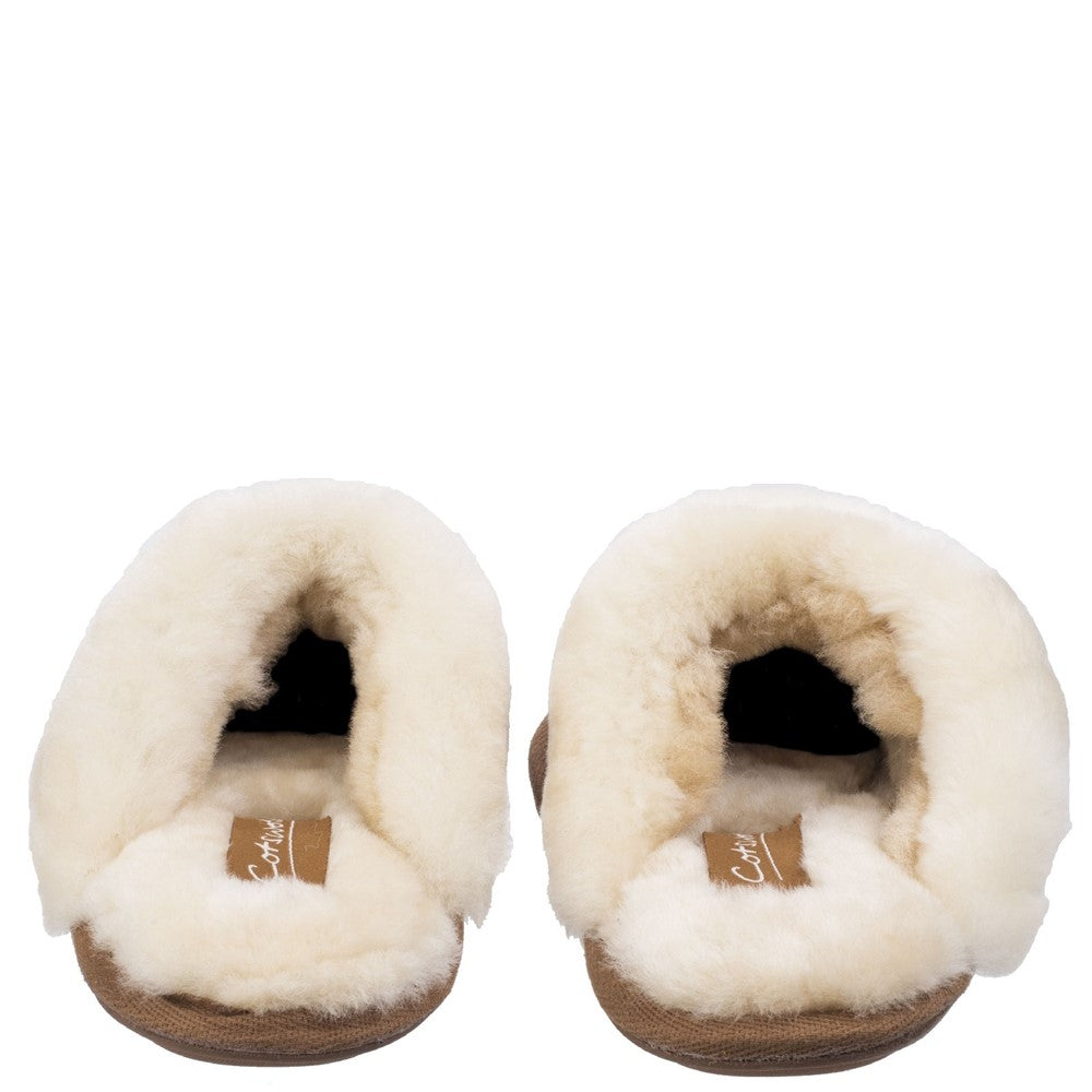 Cotswold Women Lechlade Sheepskin Mule Slipper