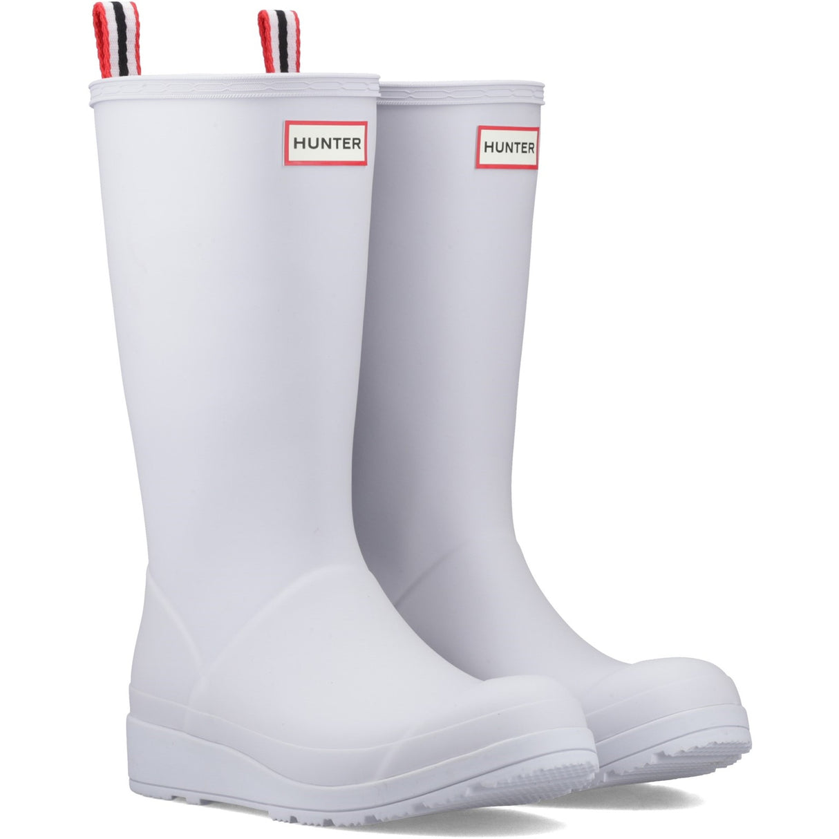 Hunter Original Play Tall Black Wellington Boots #colour_grey