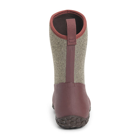 Muck Boot Muckster II Slip On Short Boots #colour_raisin-herringbone-print