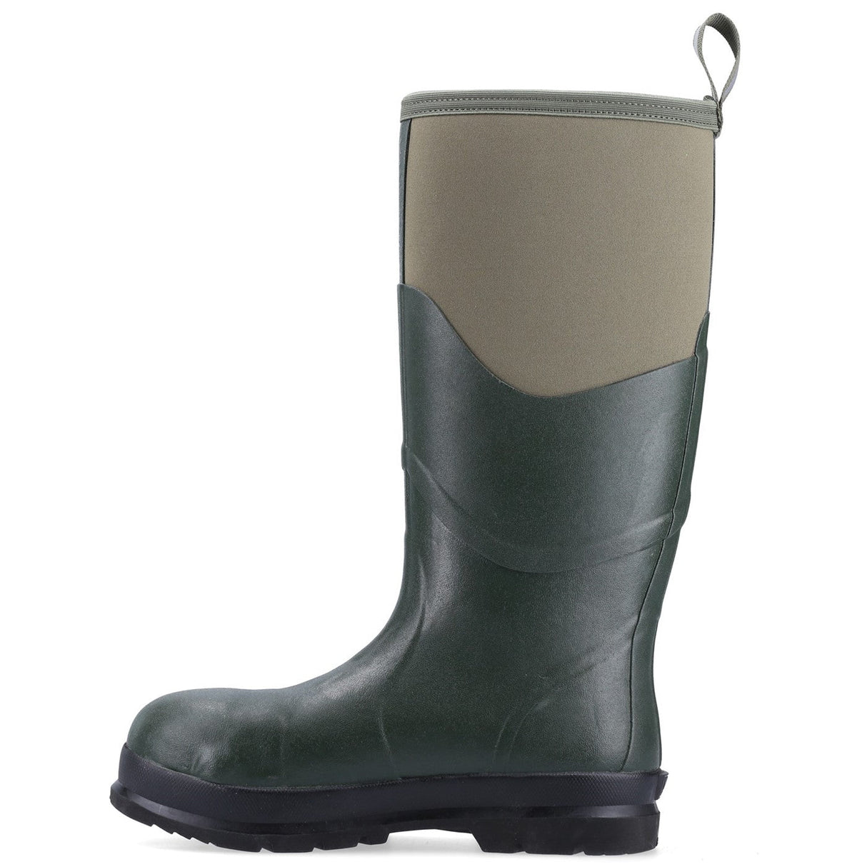 Muck Boot Chore Max S5 Safety Wellington Boots #colour_moss