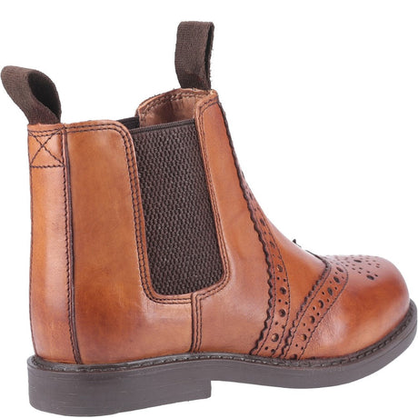 Cotswold Men Nympsfield Brogue Pull On Chelsea Boots