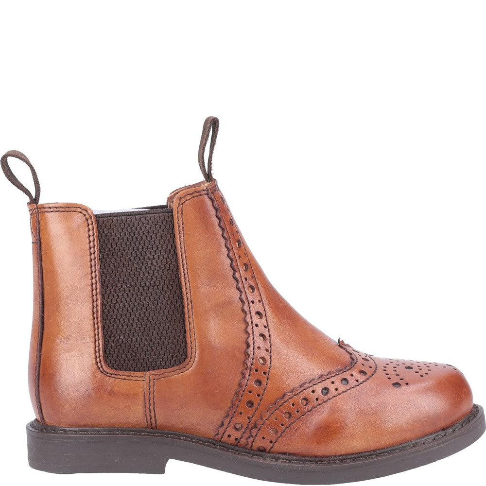 Cotswold Men Nympsfield Brogue Pull On Chelsea Boots