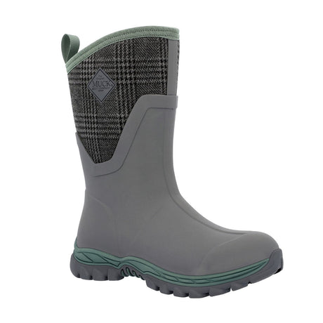 Muck Boots Arctic Sport II Mid Boot #colour_grey-check